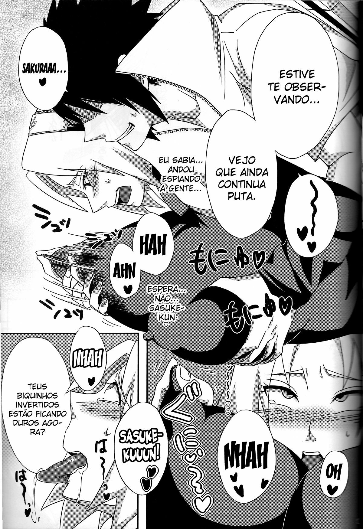 Naruto Hentai: Sakura, a Puta de Sasuke - Foto 11