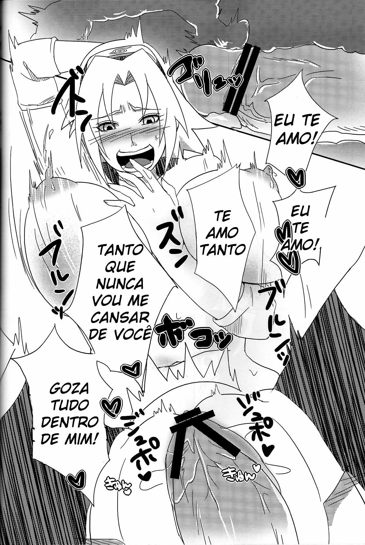 Naruto Hentai: Sakura, a Puta de Sasuke - Foto 28