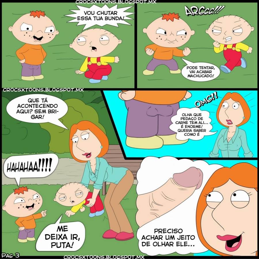 Family Guy: Brincadeiras Safadas VL.1 - Quadrinhos Eróticos - Hentais - Foto 4