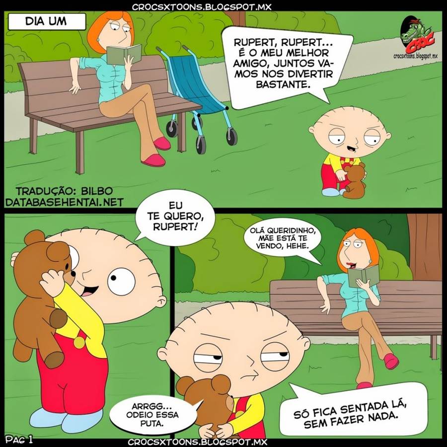 Family Guy: Brincadeiras Safadas VL.1 - Quadrinhos Eróticos - Hentais - Foto 2