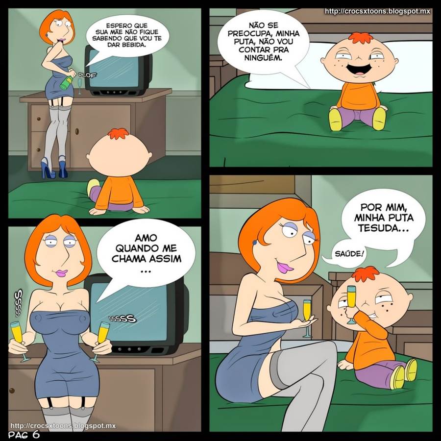 Family Guy: Brincadeiras Safadas VL.2 – Quadrinhos Eróticos – Hentais - Foto 7