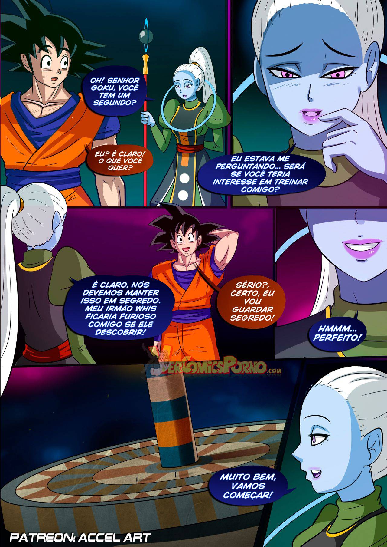 HQ Porno - Dragon Ball: Treinamento secreto de Goku - Foto 3