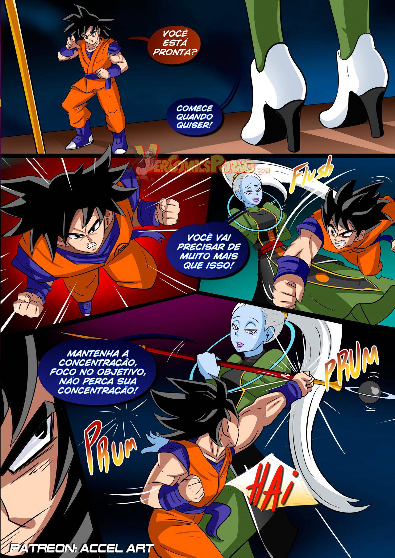 HQ Porno - Dragon Ball: Treinamento secreto de Goku - Foto 4