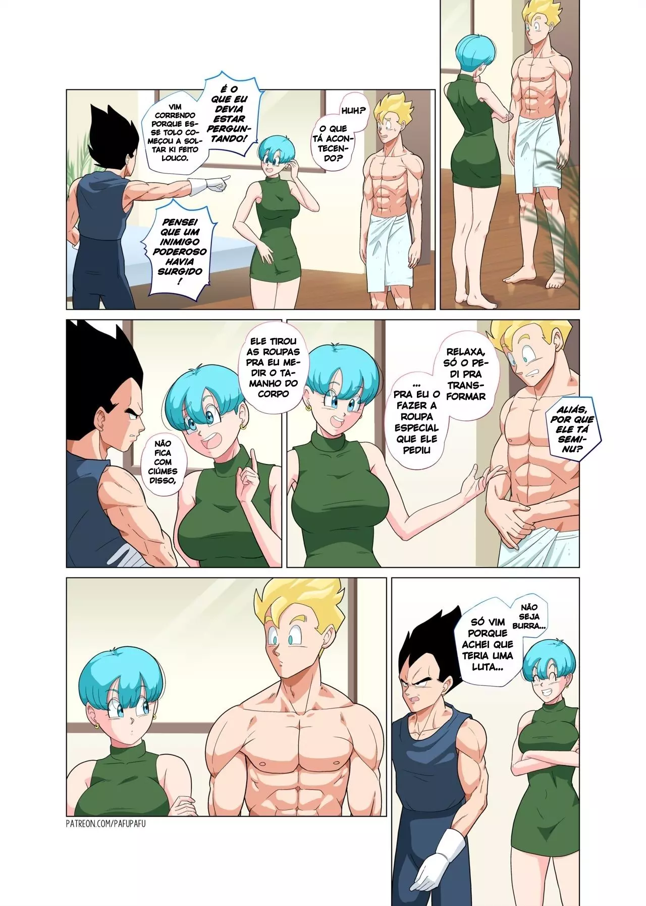 Quadrinhos Porno - Dragon Ball: Bulma ensina Gohan 3 - Foto 35