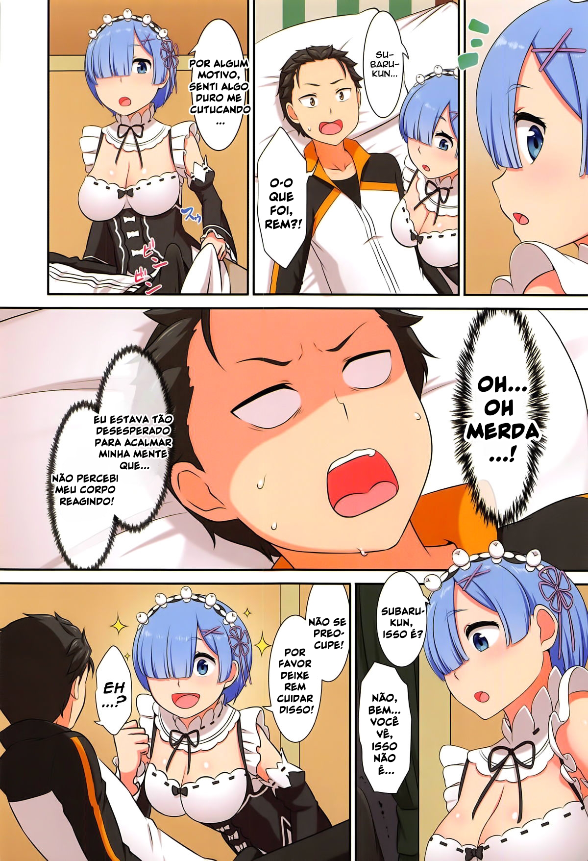 Re zero: Rem deve te aquecer? - HQ de Sexo - Foto 6