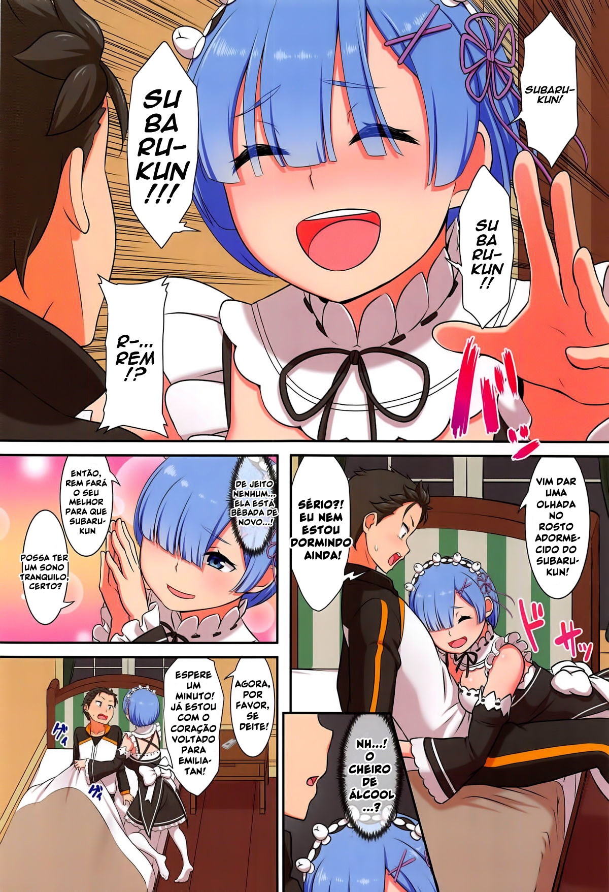 Re zero: Rem deve te aquecer? - HQ de Sexo - Foto 4