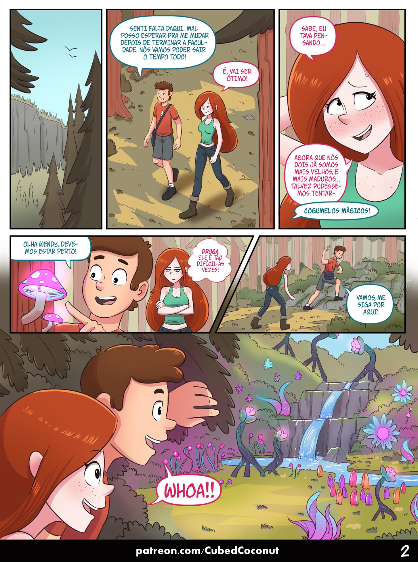 HQ Porno: Gravity falls - A Confissão de Wendy - Foto 3