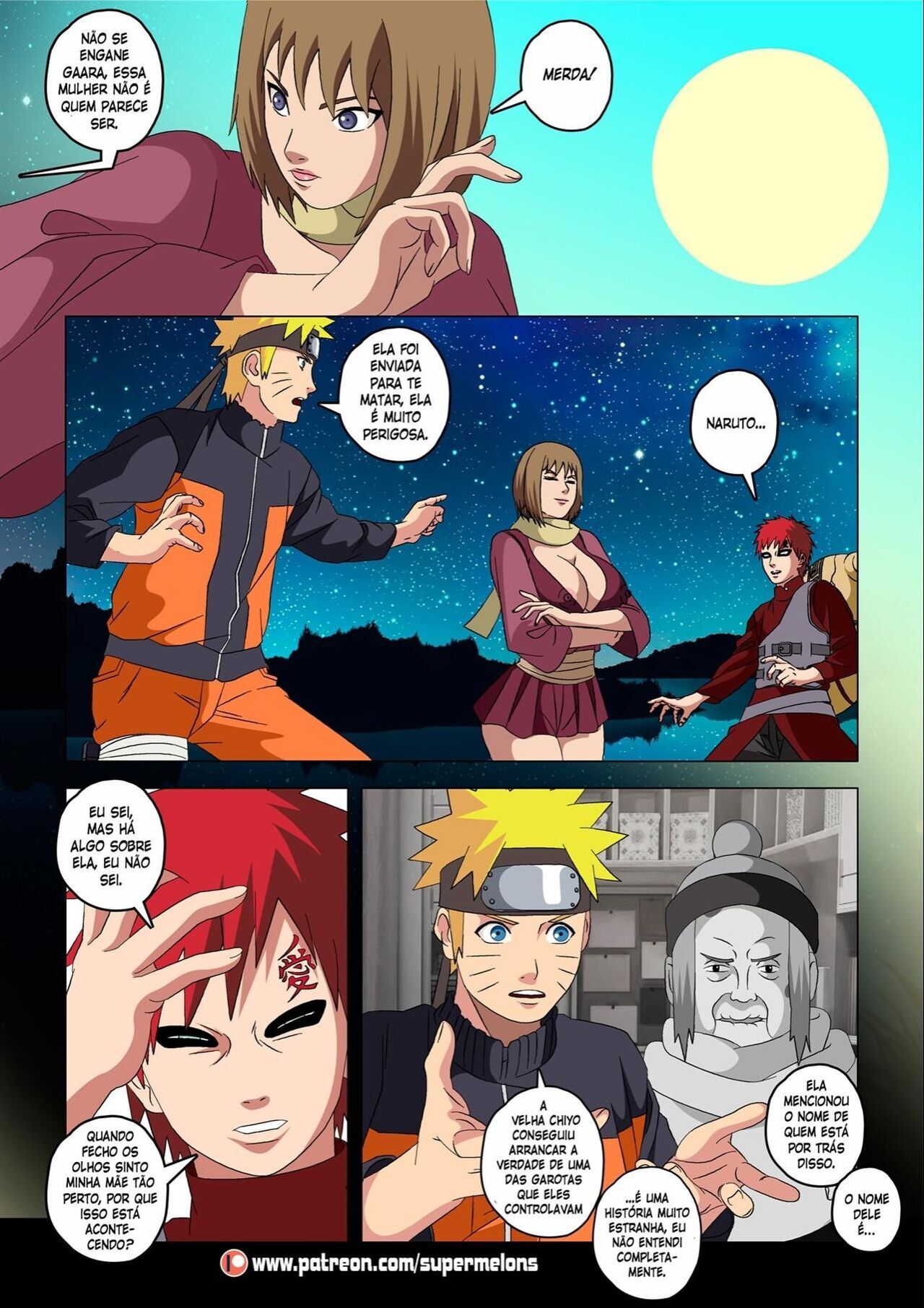 Naruto Pornô: Sakura e Ino em Mulheres de Areia - Foto 28